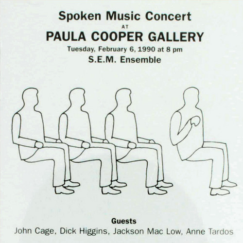 Spoken Music Concert At Paula Cooper Gallery