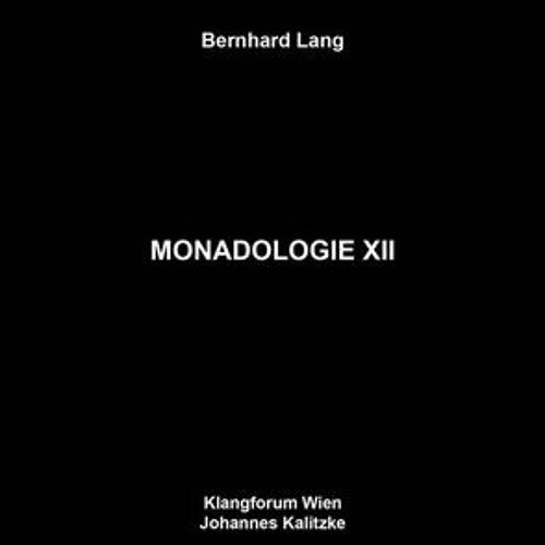 Monadologie XII