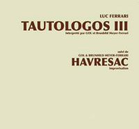 Tautologos III / Havresac