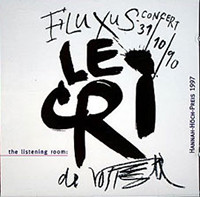 Fluxus-Concert LE CRI 31/10/90