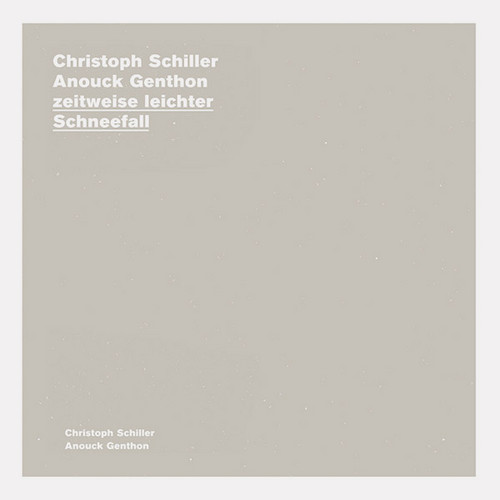 Zeitweise Leitcher Schneefall