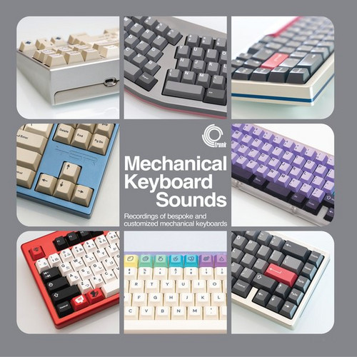 Mechanical Keyboard Sounds: Recordings of Bespoke and Customized Mechanical Keyboards