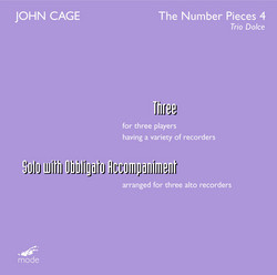 The Number Pieces 4 - Three; Solo With Obbligato Accompaniment