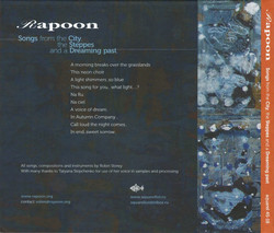 Songs From the City, the Steppes and a Dreaming Past