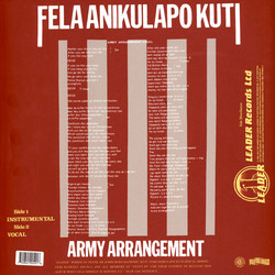 Army Arrangement