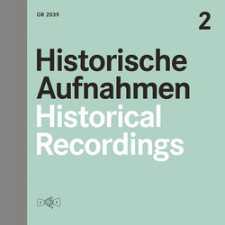 Historische Aufnahmen - Historical Recordings 2 (LP)