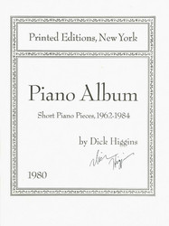 Piano Album. Short piano pieces (Book)