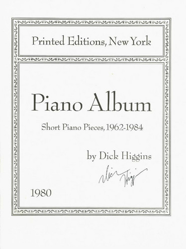 Piano Album. Short piano pieces (Book)