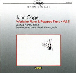 Works For Piano & Prepared Piano · Vol. II (1944-1958)