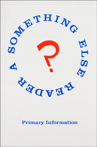 A Something Else Reader (Book)