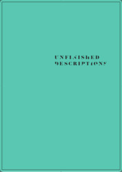 Unfinished Descriptions (7"+Booklet+Scores)