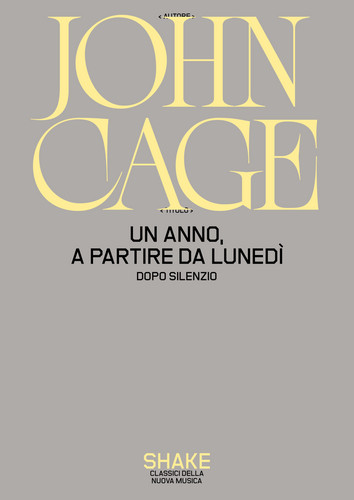 Un anno, a partire da lunedì. Dopo Silenzio (Book)