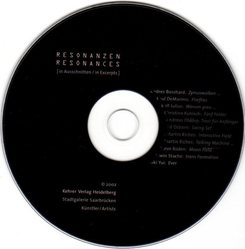 Resonanzen / Resonances