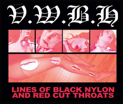 Lines of Black Nylon and Red Cut Throats