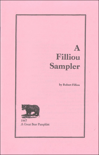A Filliou Sampler (Book)
