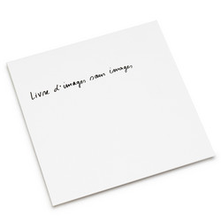 Livre d'images sans images 