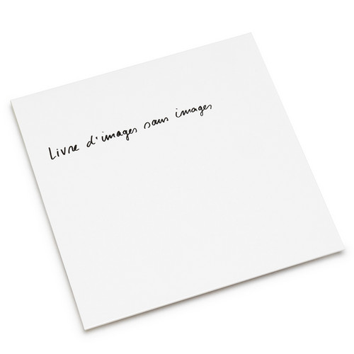 Livre d'images sans images 