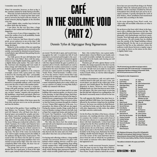 Café In The Sublime Void (Part 2)