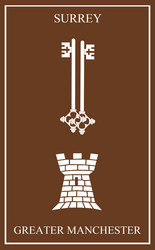 Ceremonial County Series Vol​.​XIV - Surrey | Greater Manchester