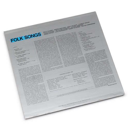 Folk Songs (LP)