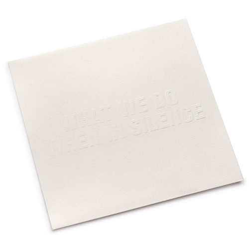 What We Do When in Silence