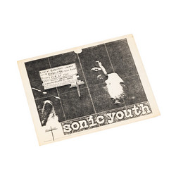 Live at Peppermint Lounge, New York, NY, Feb. 15, 1985. (signed flyer)