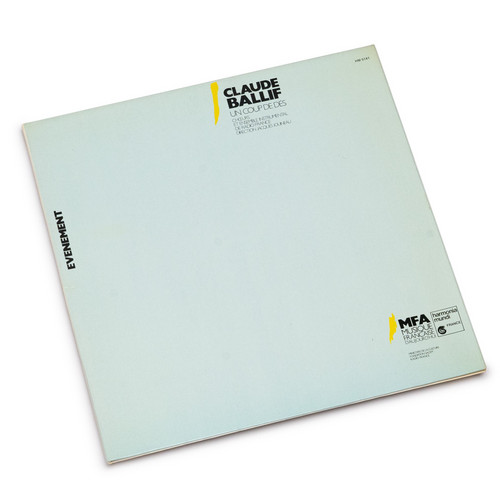 Un Coup De Dés (LP)