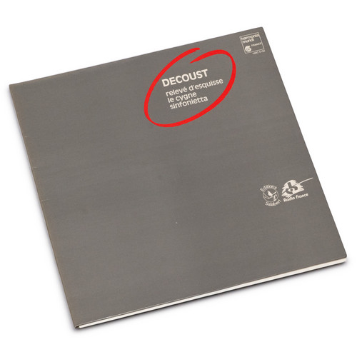 Relevé D'esquisse / Le Cygne / Sinfonietta (LP)