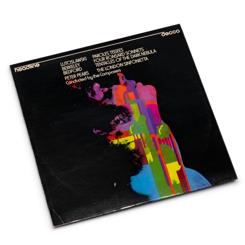 Paroles Tissees / Four Ronsard Sonnets / Tentacles Of The Dark Nebula (LP)