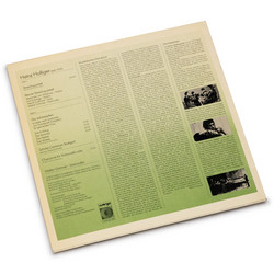 Streichquartett / Die Jahreszeiten / Chaconne Für Violoncello Solo (LP)