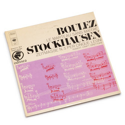 Le Marteau Sans Maître / Nr. 5 Zeitmasse For Five Woodwinds (LP)