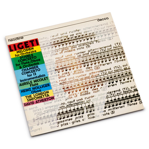 Melodien For Orchestra / Double Concerto For Flute, Oboe & Orchestra / Chamber Concerto For 13 Instrumentalists (LP)