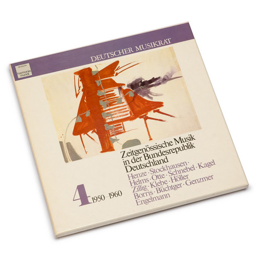 Zeitgenössische Musik In Der Bundesrepublik Deutschland 4 (1950-1960) (3LP box)