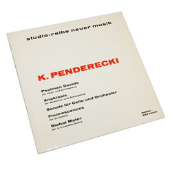 Psalmen Davids / Anaklasis / Sonate Für Cello Und Orchester / Fluorescences / Stabat Mater (LP)