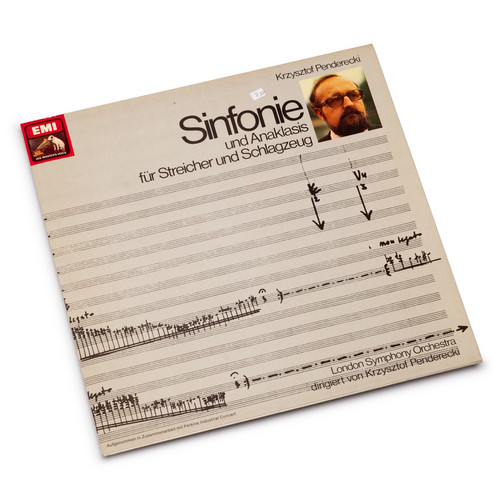 Sinfonie Und Anaklasis Für Streicher Und Schlagzeug (LP)