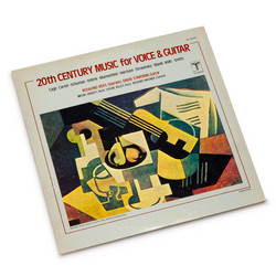 20th Century Music For Voice & Guitar (LP)