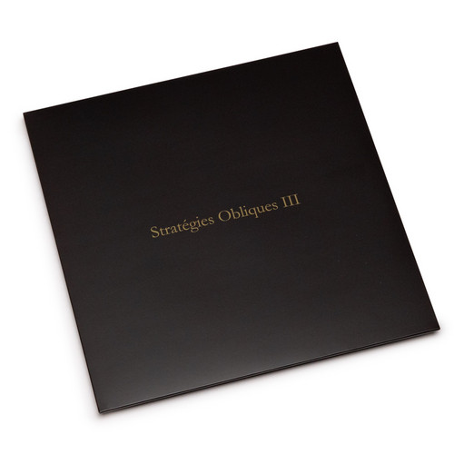 Stratégies Obliques III