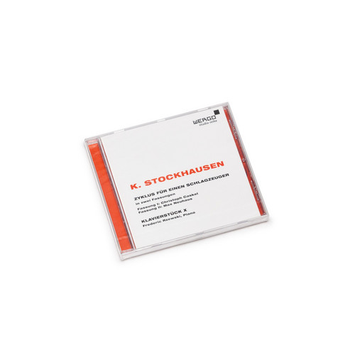 Zyklus Für Einen Schlagzeuger In Zwei Fassungen / Klavierstück X