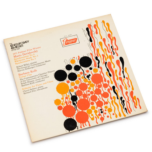 Synchronisms No. 6 / Electronic Study No. 3 / Synchronisms No. 5 / Trobar Clus / Solitaire For Piano And Vibes (LP)