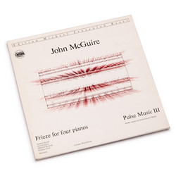 Frieze For Four Pianos / Pulse Music III (LP)