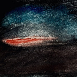 Tongue Ebbing Into a Tenebrist Dusk 