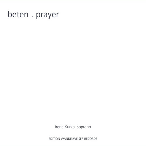 Beten. Prayer