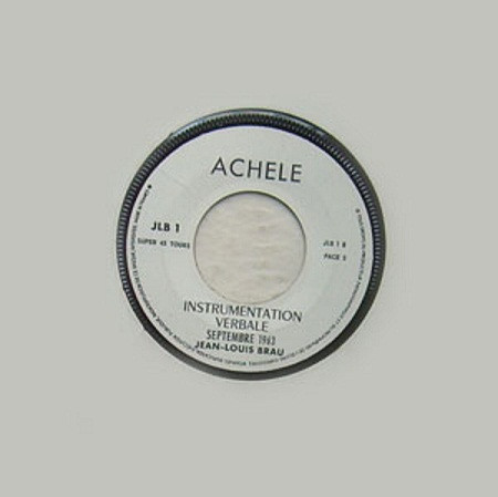 Instrumentation Verbale, Septembre 1963