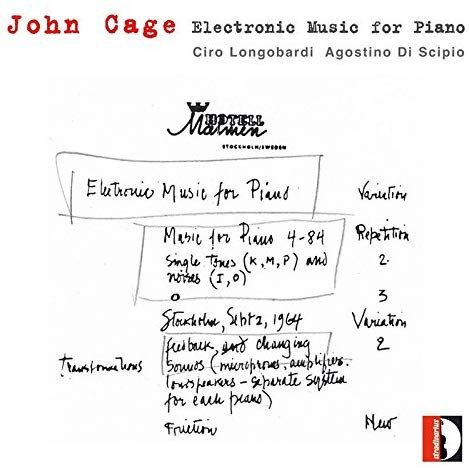 Electronic music for piano