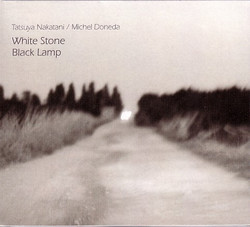 White Stone Black Lamp