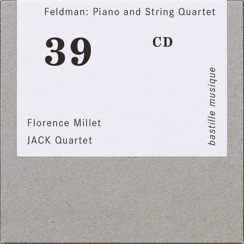 Morton Feldman: Piano and String Quartet 