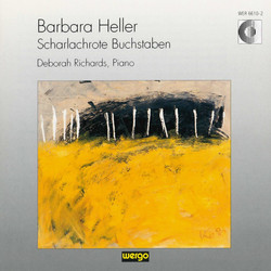 Scharlachrote Buchstaben