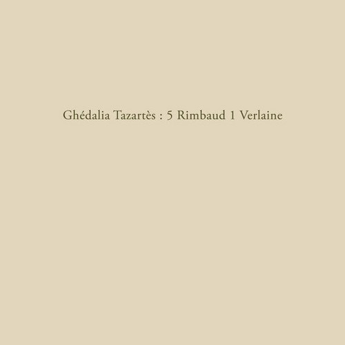 5 Rimbaud 1 Verlaine