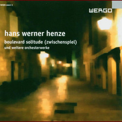 Boulevard Solitude Zwischenspiele / Ballett-Variationen / Kammerkonzert / Concertino / Rosa Silber