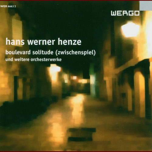 Boulevard Solitude Zwischenspiele / Ballett-Variationen / Kammerkonzert / Concertino / Rosa Silber